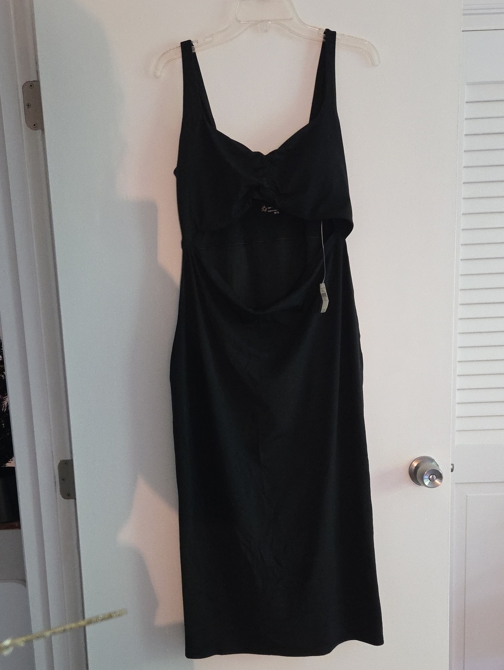 OFFLINE By Aerie Real Me XTRA Night Out Keyhole Midi Dress
